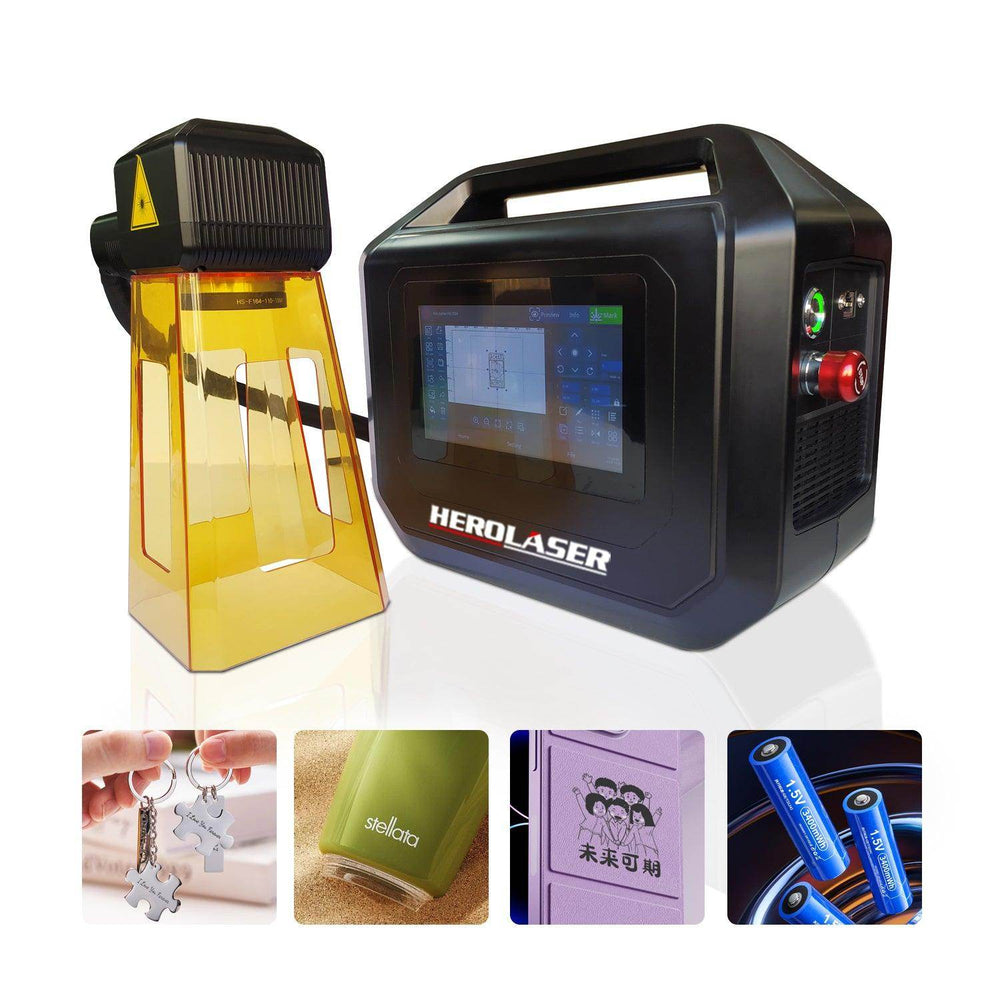 HEROLASER Portable Laser Marking & Engraving Machine - Machine Horizon