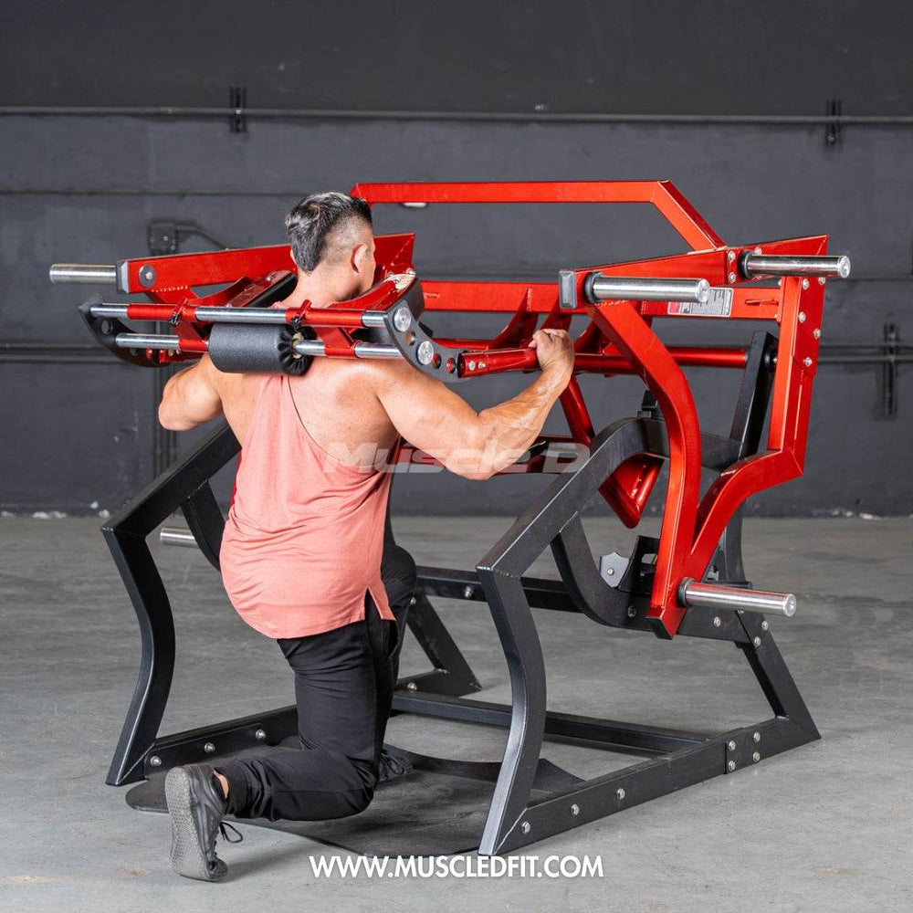 Pro Strength Power Hack Squat | Muscle D Fitness Commercial Gym Machine - Machine Horizon