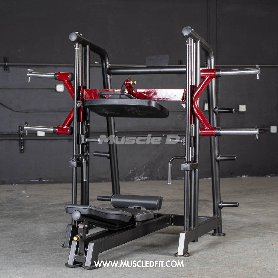 Power Leverage V2 Vertical Leg Press by Muscle D Fitness | Commercial Gym - Machine Horizon
