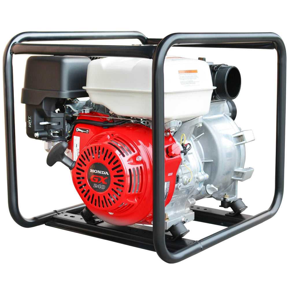 Tomahawk 3 Inch Trash Water Pump 375 GPM 8 HP GX270 powered by Honda Portable Utility - Machine Horizon