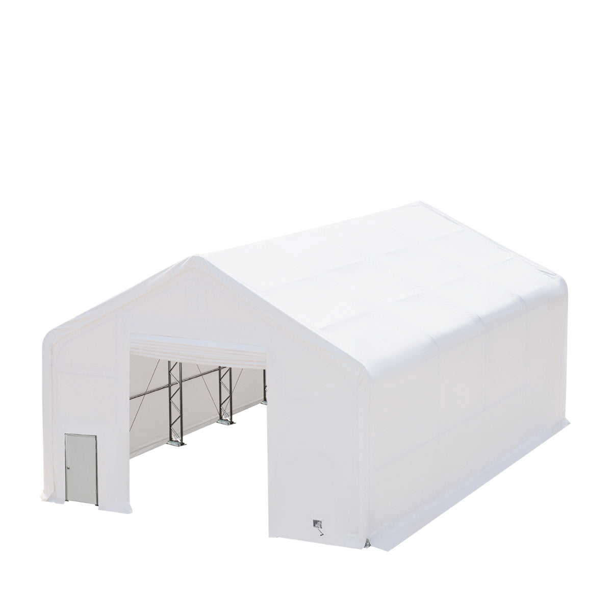 30' x 40' Dual Truss Storage Shelter with Heavy Duty 17 oz PVC Cover TMG-DT3042(Previously TMG-DT3041)