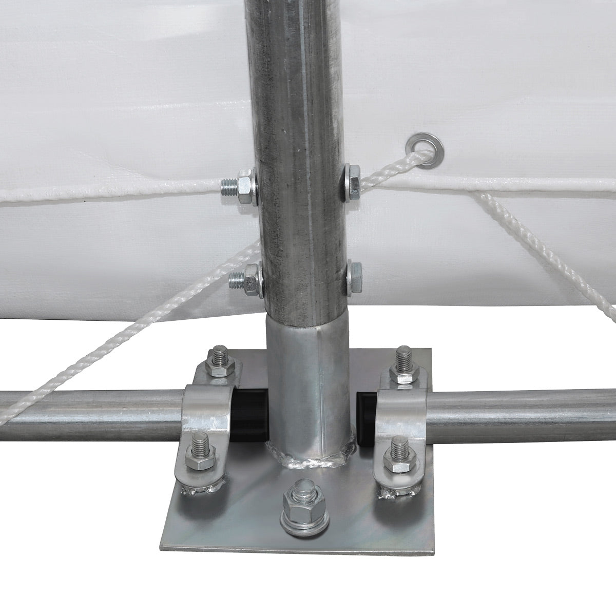 30' x 40' Dual Truss Storage Shelter with Heavy Duty 17 oz PVC Cover TMG-DT3042(Previously TMG-DT3041)