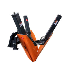 36" Skid Steer Hydraulic Tree Spade, 4" Diameter Cut Capacity, 22" Blade Opening, Hardox 400 Blades, TMG-STS35