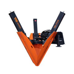 36" Skid Steer Hydraulic Tree Spade, 4" Diameter Cut Capacity, 22" Blade Opening, Hardox 400 Blades, TMG-STS35