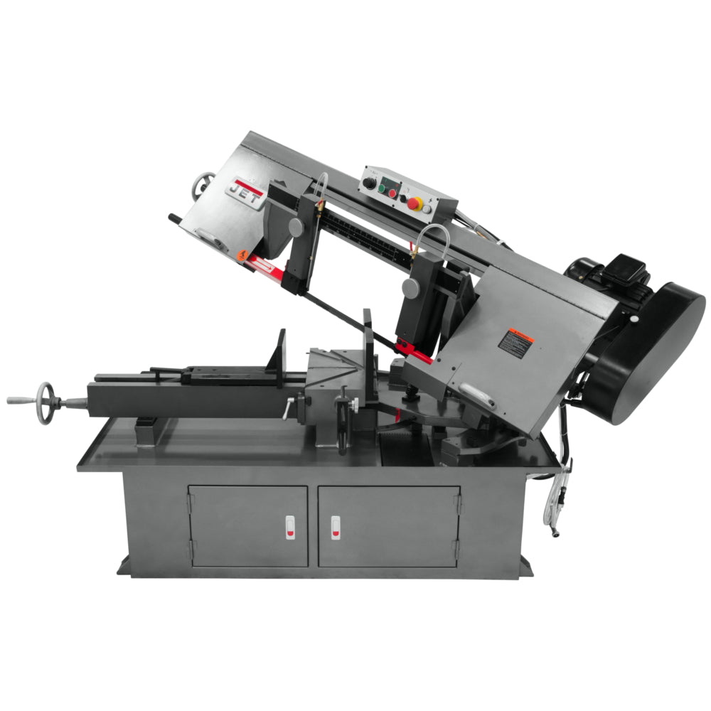 Jet MBS-1018-1, 10 in. x 18 in. Horizontal Dual Mitering Bandsaw 1HP, 230V, 1Ph 413411