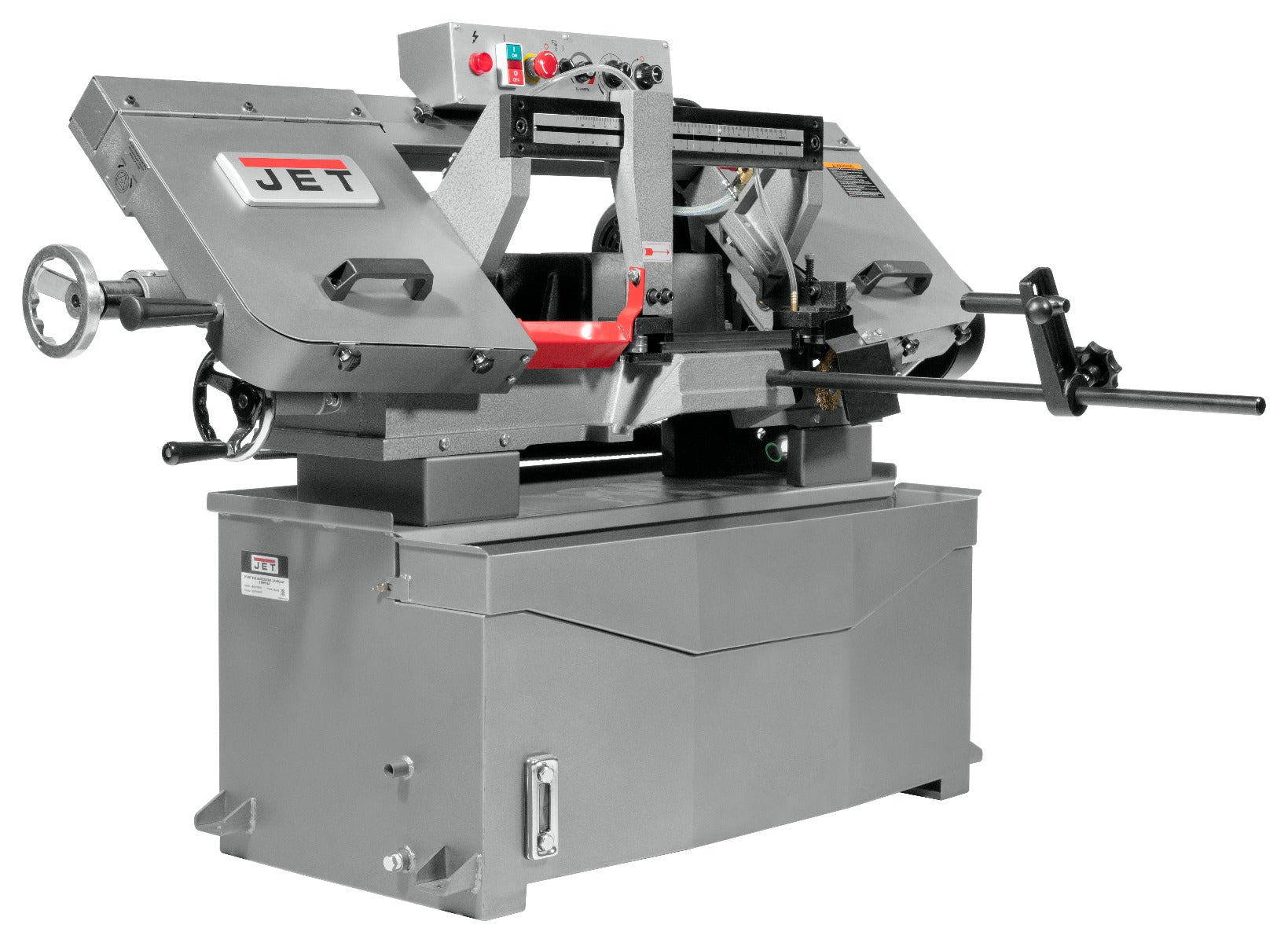 Jet HBS-916EVS, 9 in. x 16 in. EVS Horizontal Bandsaw CSA Approved 1-1/2HP, 115V, Single Ph 424469