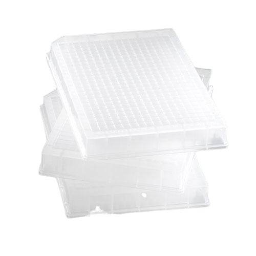 PALL 5072-100 AcroPrep 384-well Filter Plates, 100 µL - 1.0 µm glass fiber, long tips, natural, 100/pk - Machine Horizon