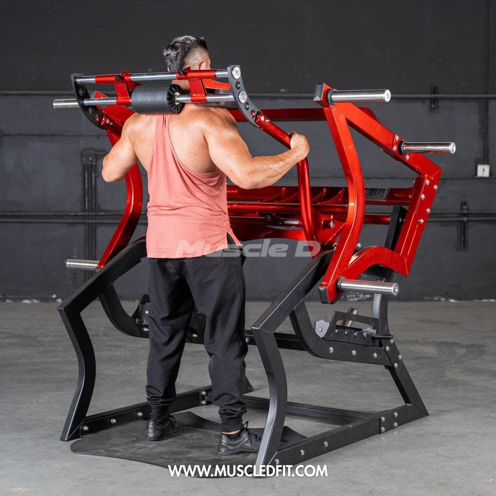 Pro Strength Power Hack Squat | Muscle D Fitness Commercial Gym Machine - Machine Horizon