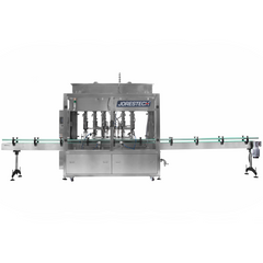 Jores Technologies 6 Head Inline Piston Filling System with Conveyor – 1000ml