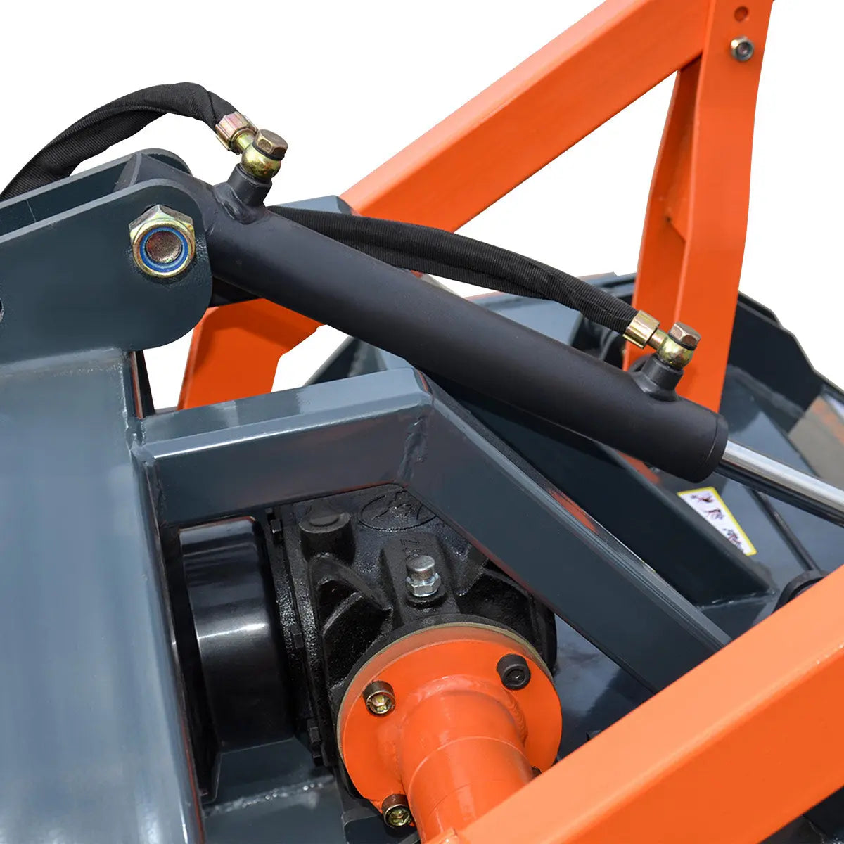 70" 3-Point Hitch Forestry Brush Mulcher, Category 2 Hookup, PTO Driven, Driveline Shaft Included, 70-110 HP, TMG-TMB70