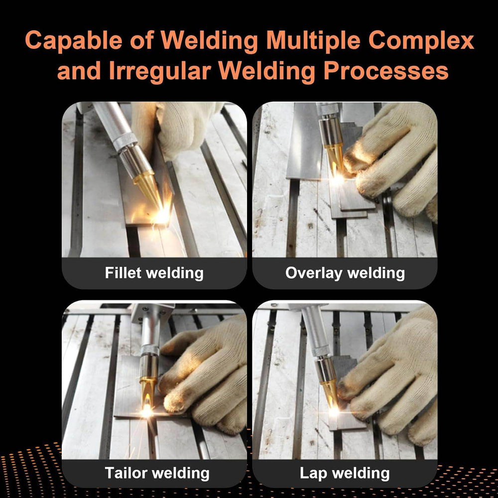 HEROLASER 1500W Air-Cooled Portable Laser Welder: eH15L-MM01 - Machine Horizon