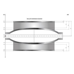 Pepetools 130MM Flat Ultra Mill with Ductile Frame - Machine Horizon
