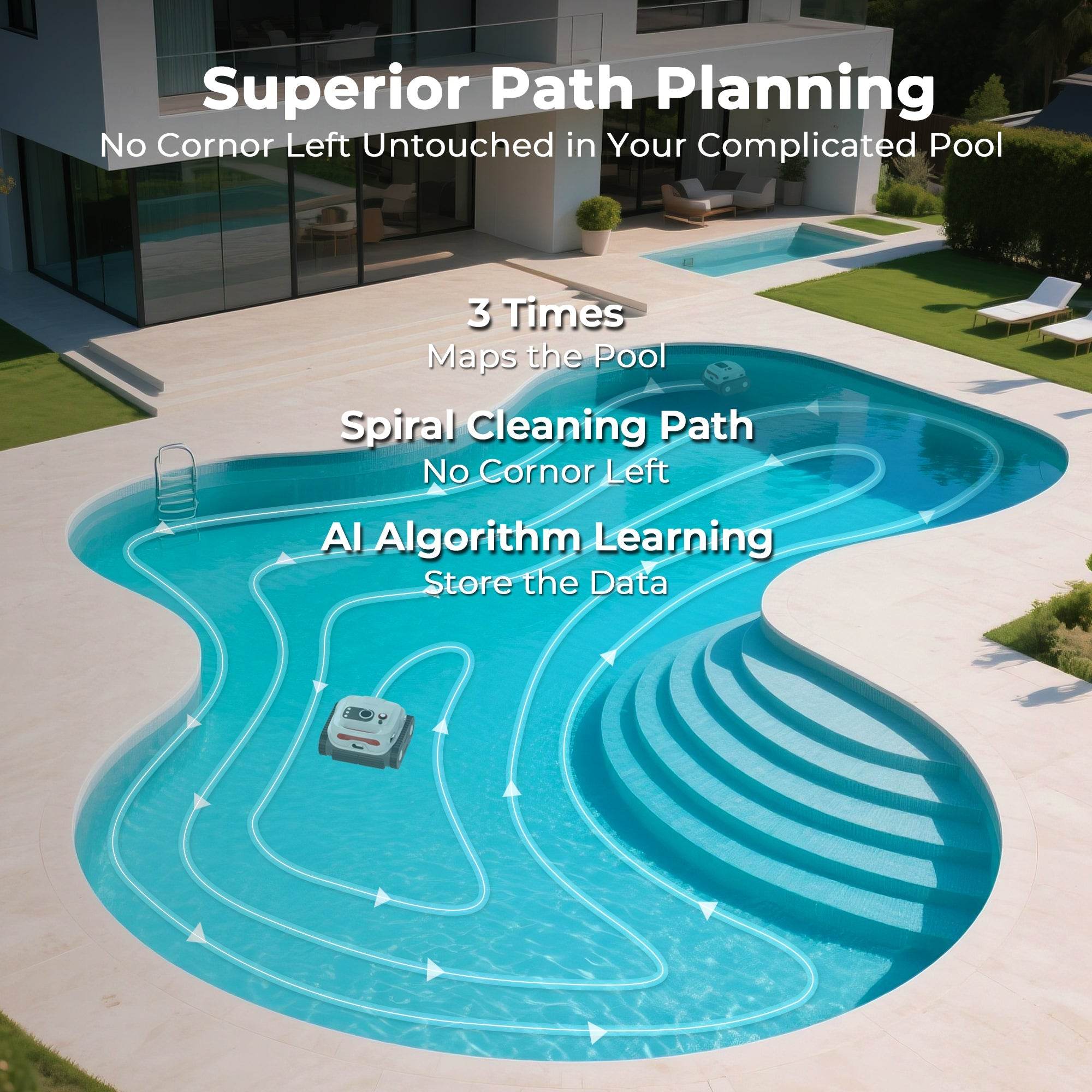 Sublue BN Pro Robotic Pool Cleaner - Machine Horizon