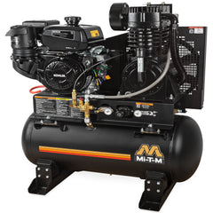 Mi-T-M 30-Gallon Two Stage Gasoline Air Compressor - ABS-14K-30H