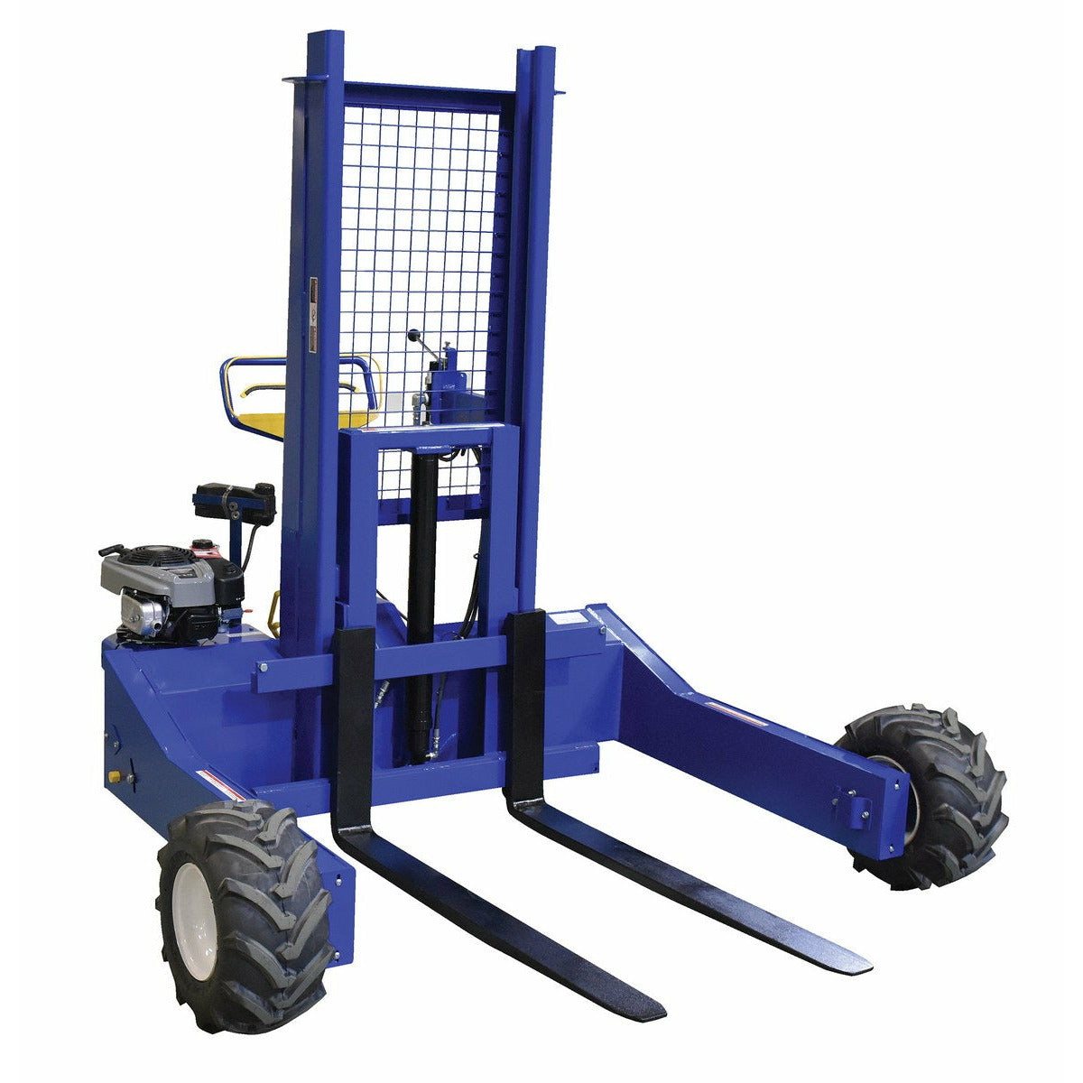 Vestil Steel Gas Powered All Terrain Pallet Truck 1000 Lb. Capacity Blue-ALL-T-1-GPT-ST-L