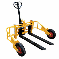 Vestil 48" Fork All Terrain Pallet Truck with 2000 lb Cap and 9" Lift Ht - ALL-T-2-48