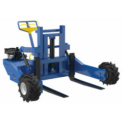 Vestil Steel 190CC Gas Powered With Power Tilt All-Terrain Pallet Truck 36 In. Fork Length 2000 Lb. Capacity Blue-ALL-T-2-GPT-PT