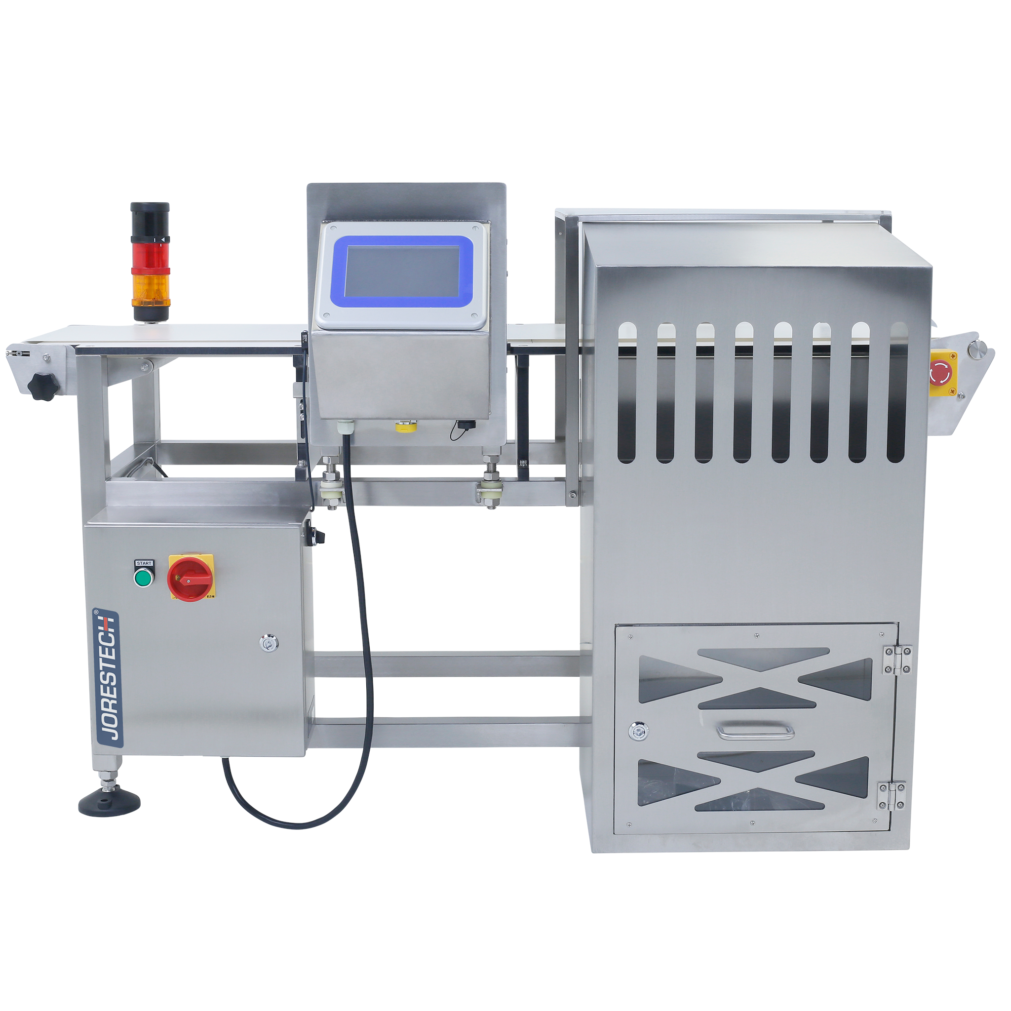 Jores Technologies Automatic Food Conveyor Metal Detector with Reject System
