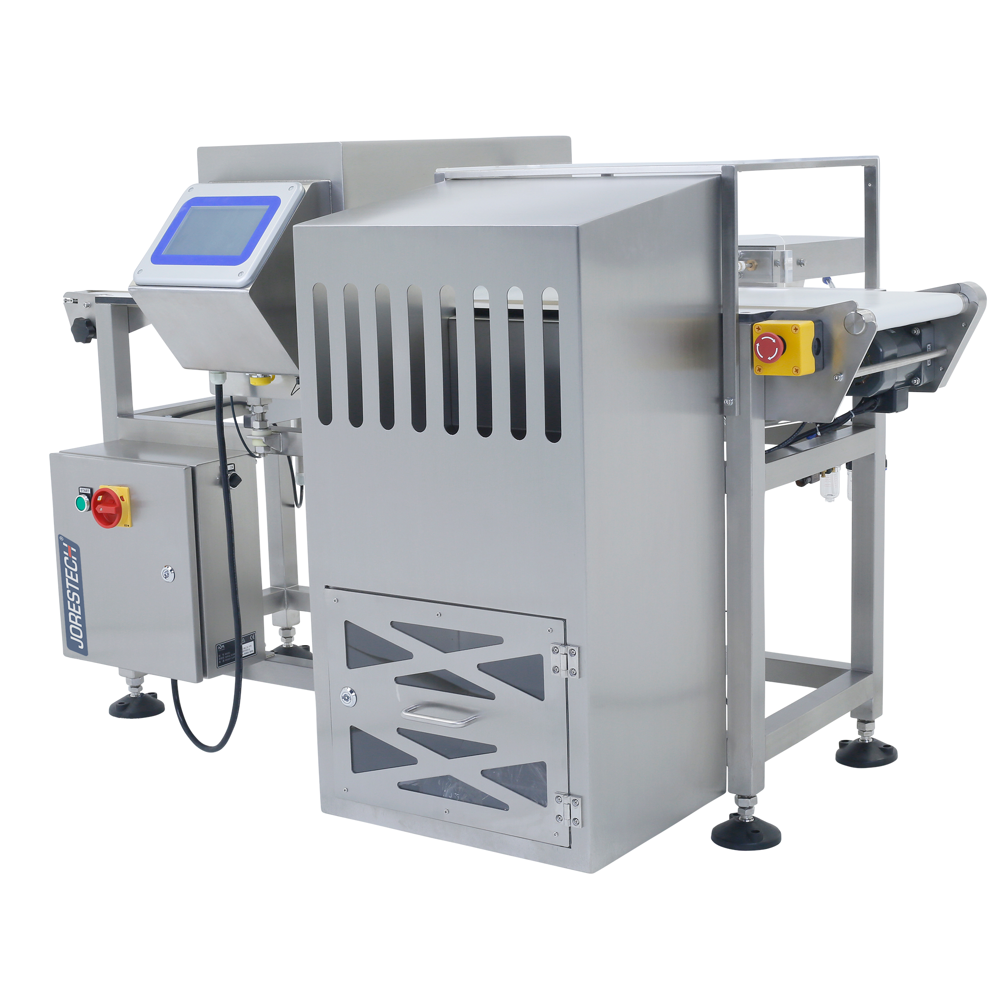 Jores Technologies Automatic Food Conveyor Metal Detector with Reject System