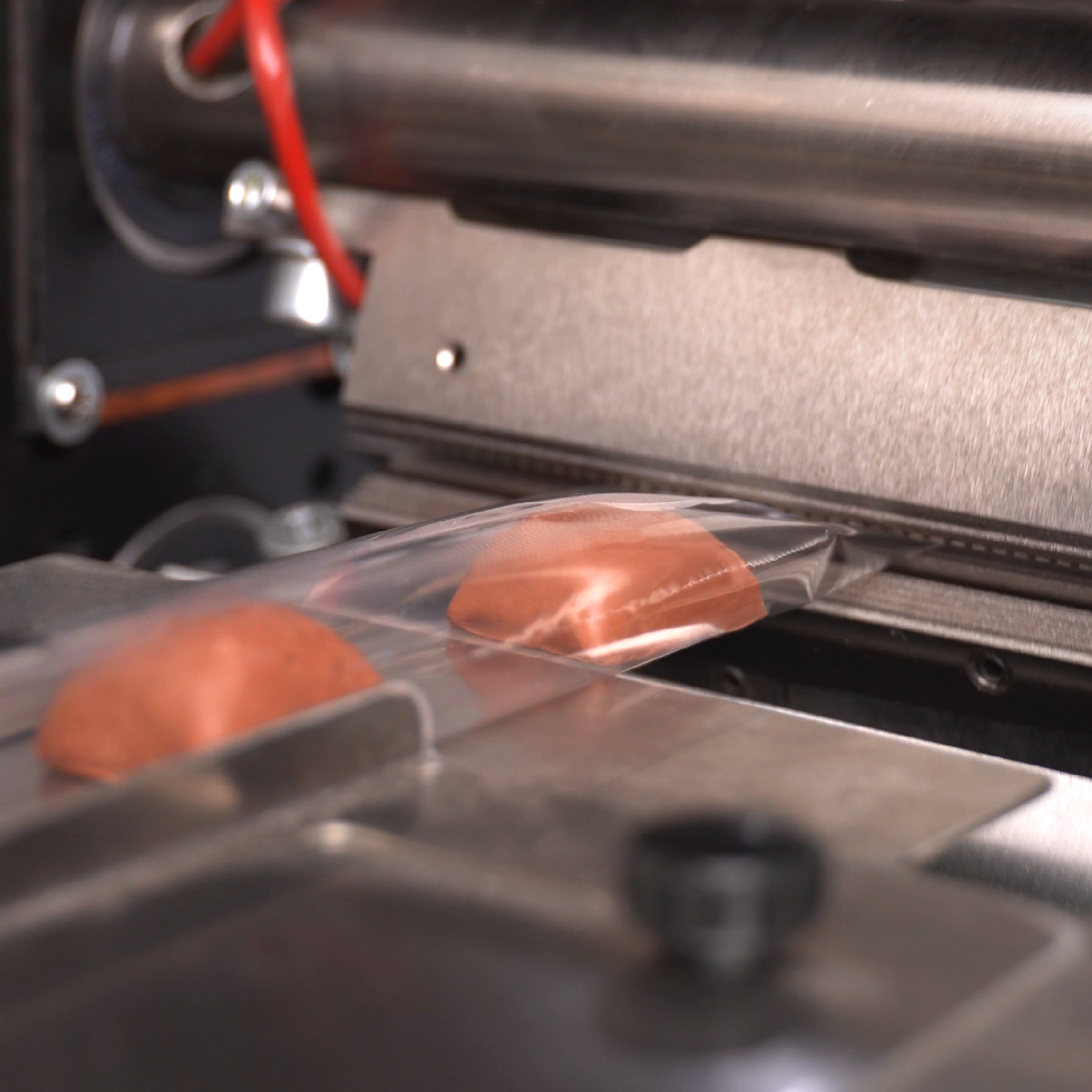 Jores Technologies Automatic Horizontal Flow Wrapper with Inverted Film Feeder