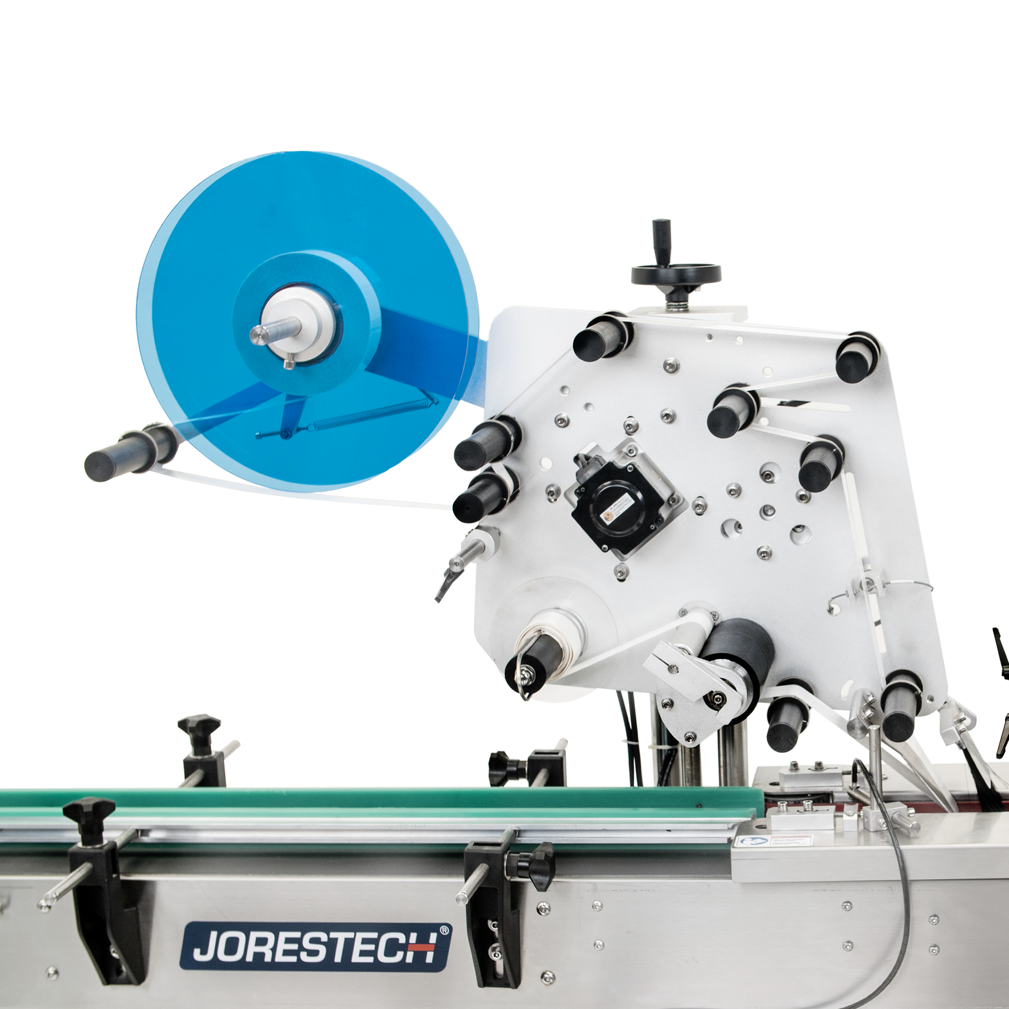 Jores Technologies Automatic Label Applicator for Flat Containers