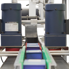Jores Technologies Automatic Label Applicator for Flat Containers