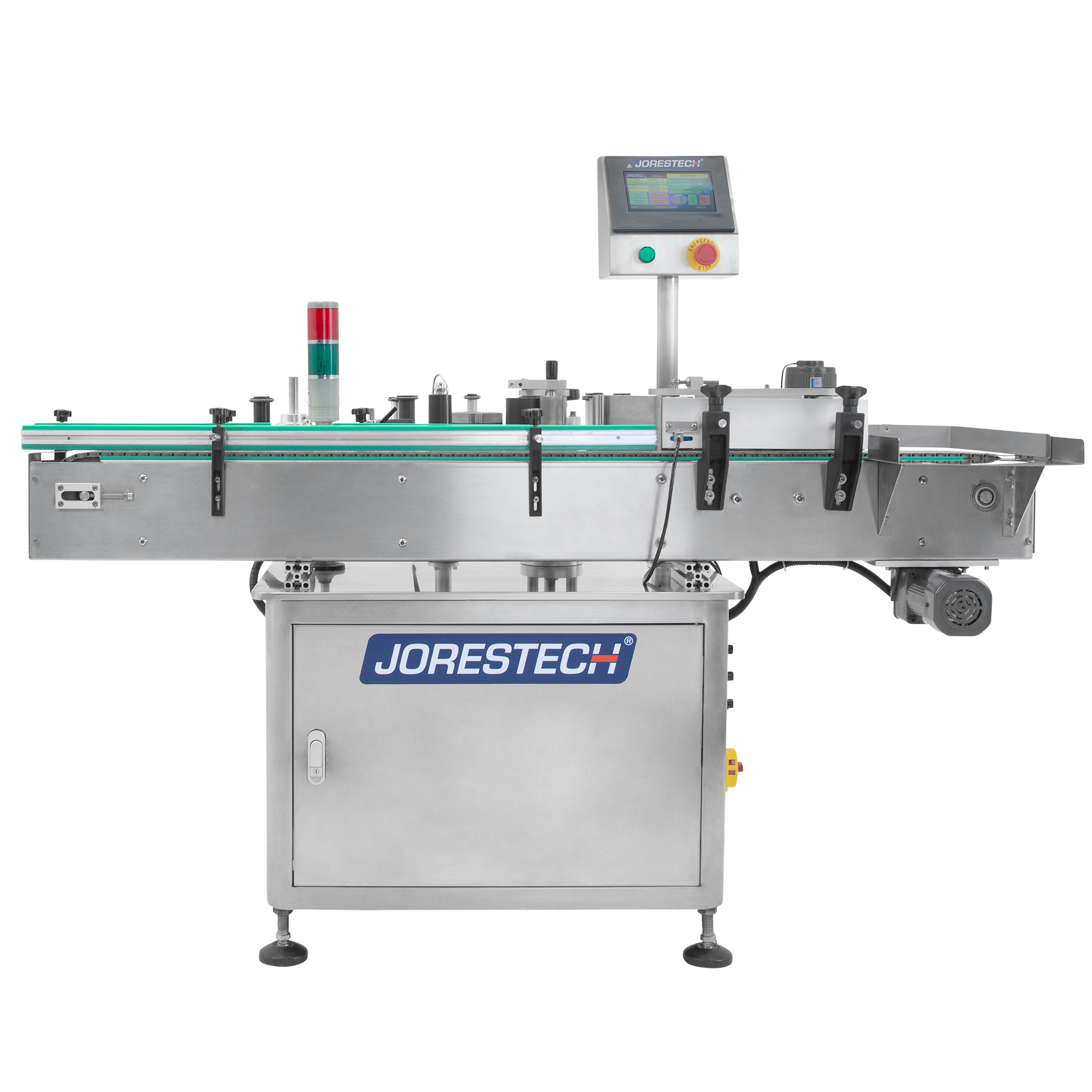 Jores Technologies Automatic Label Applicator for Round Containers