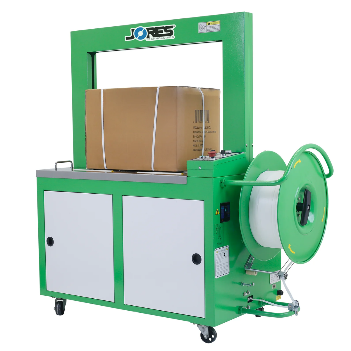 Jores Technologies Automatic Poly Strapping Machine