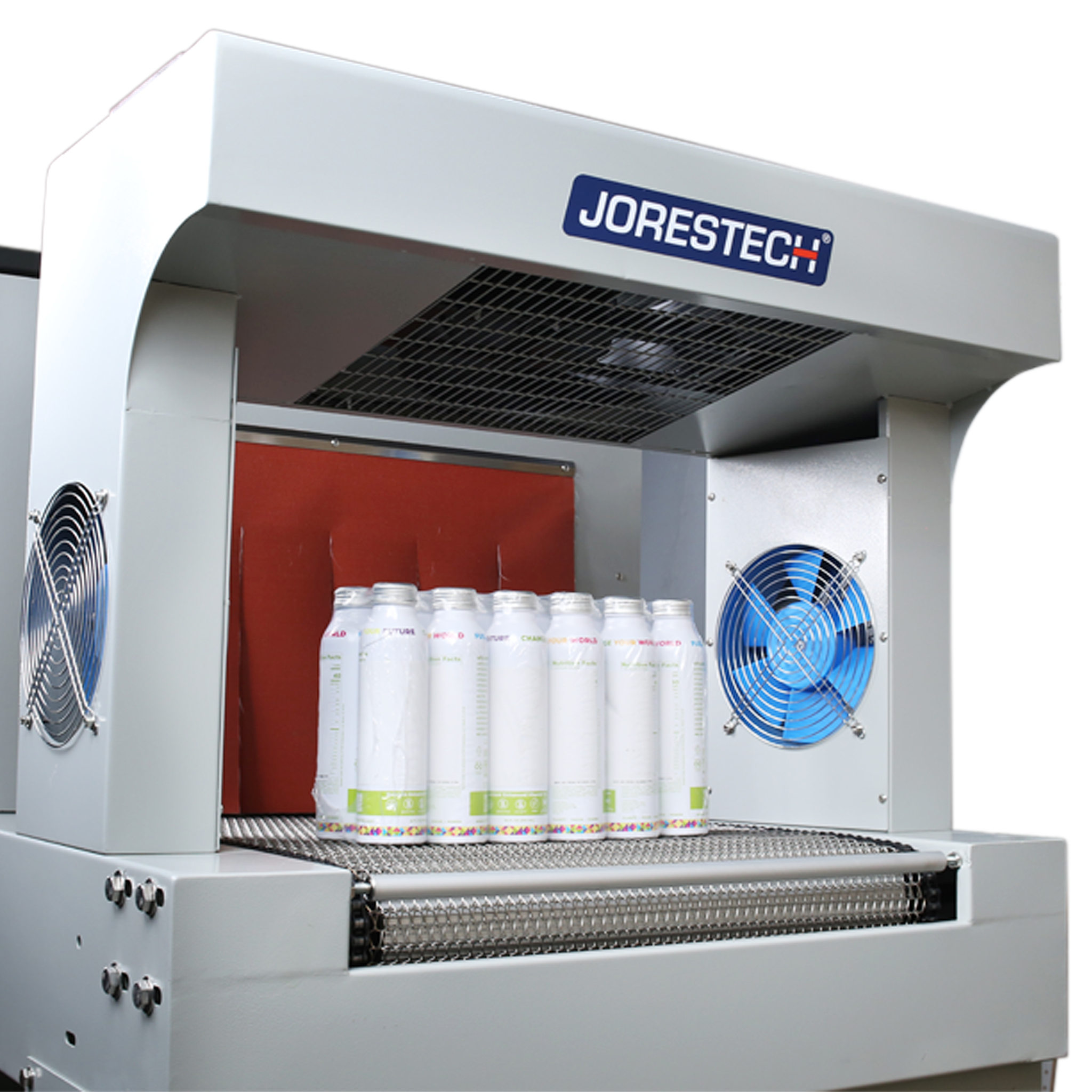 Jores Technologies Automatic Shrink Sleeve Wrapping System