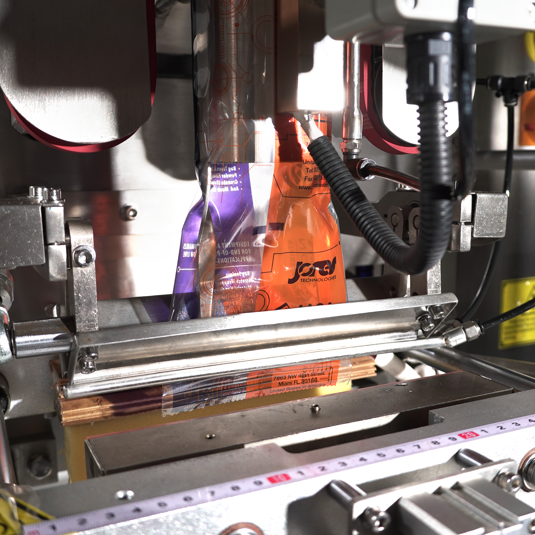 Jores Technologies Automatic Vertical Pillow Bag Forming, Filling and Sealing Machine (VFFS)