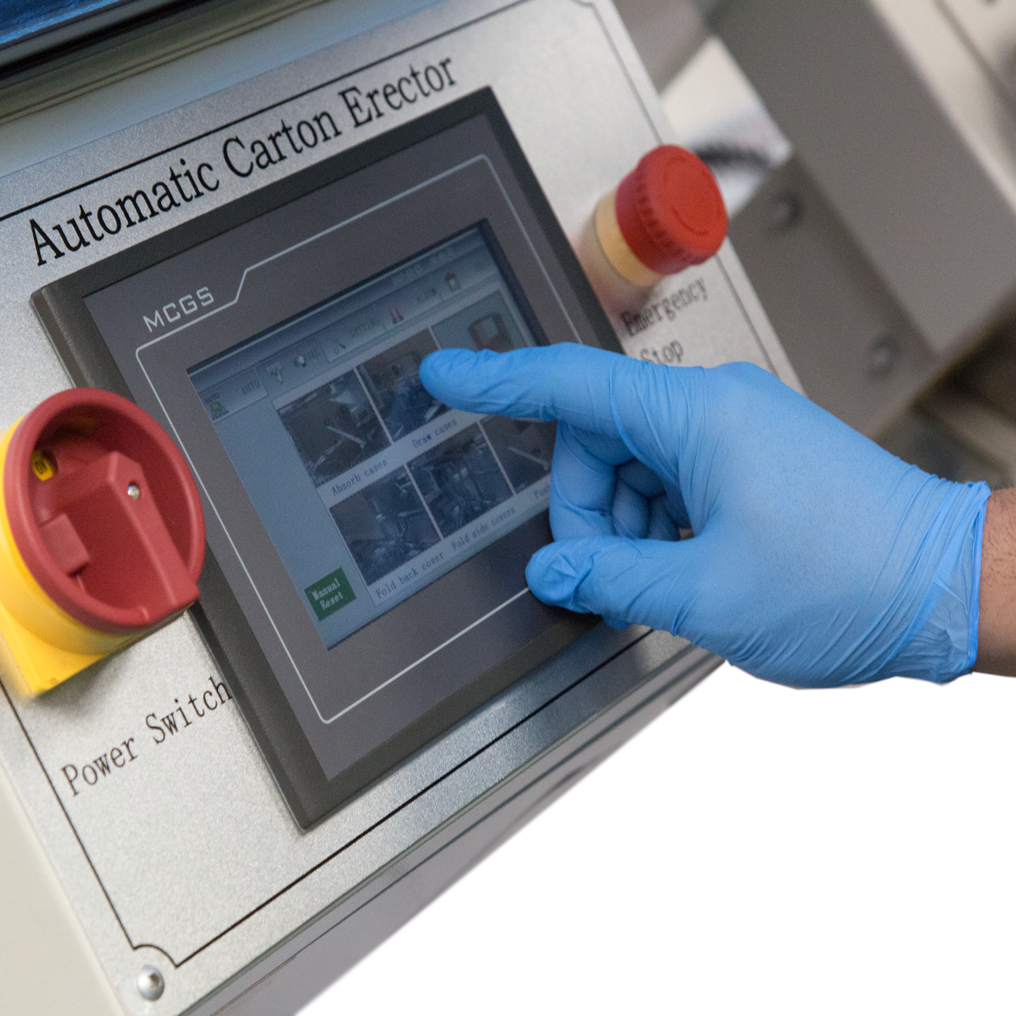 Jores Technologies Automatic Case Erector with Bottom Tape Sealer