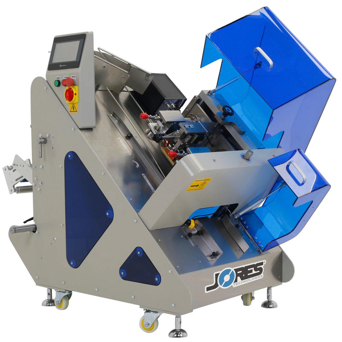 Jores Technologies Automatic Inclined Flow Wrapper with Coder– 400mm
