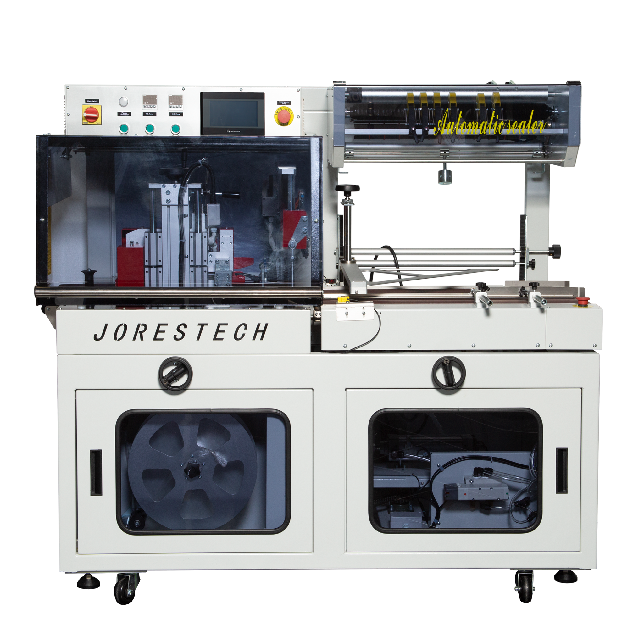 Jores Technologies Complete Automatic Side Seal Shrink Wrapping System