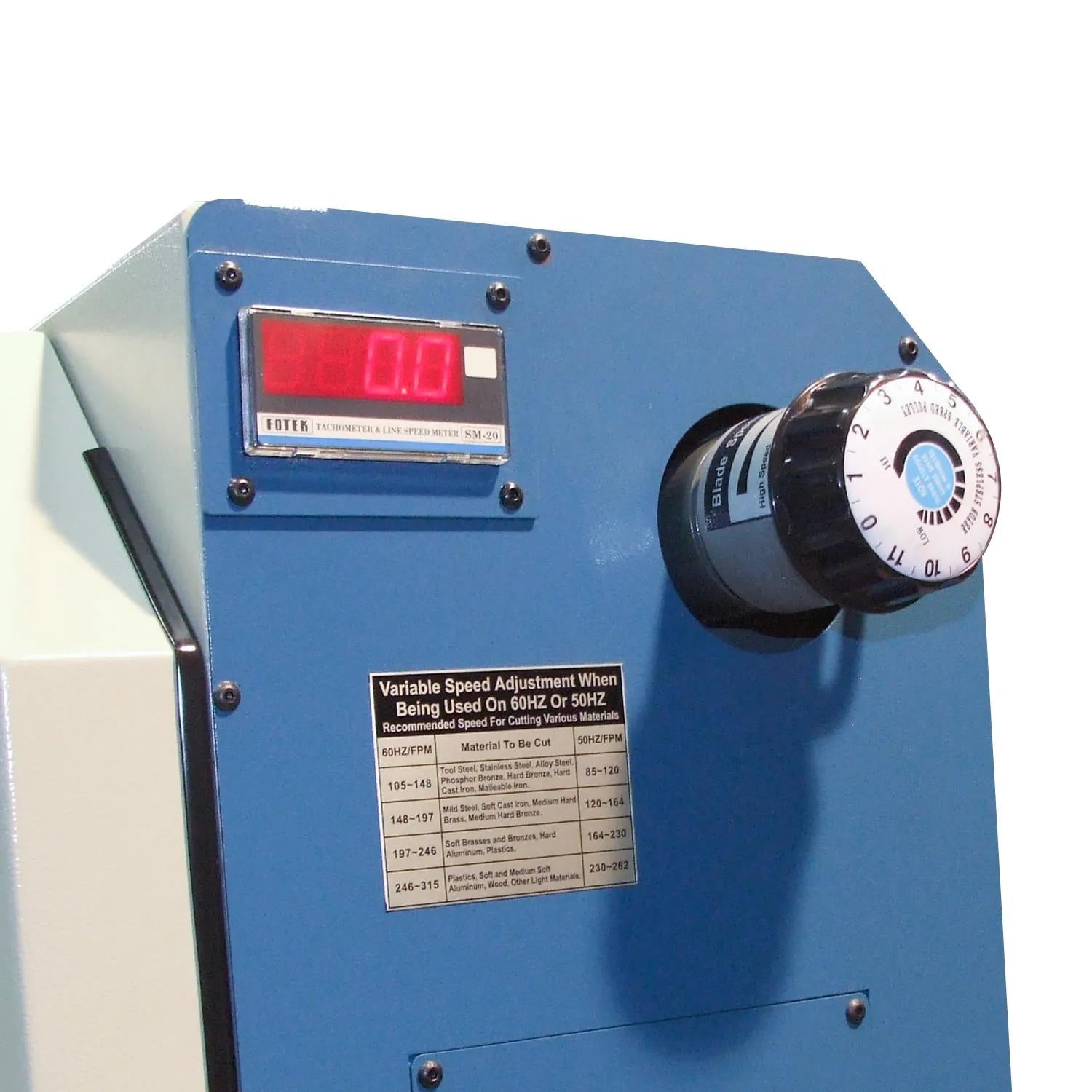 Baileigh BS-360SA; 14" Variable Speed Dual Column Bandsaw 5HP, 220V 3 Phase