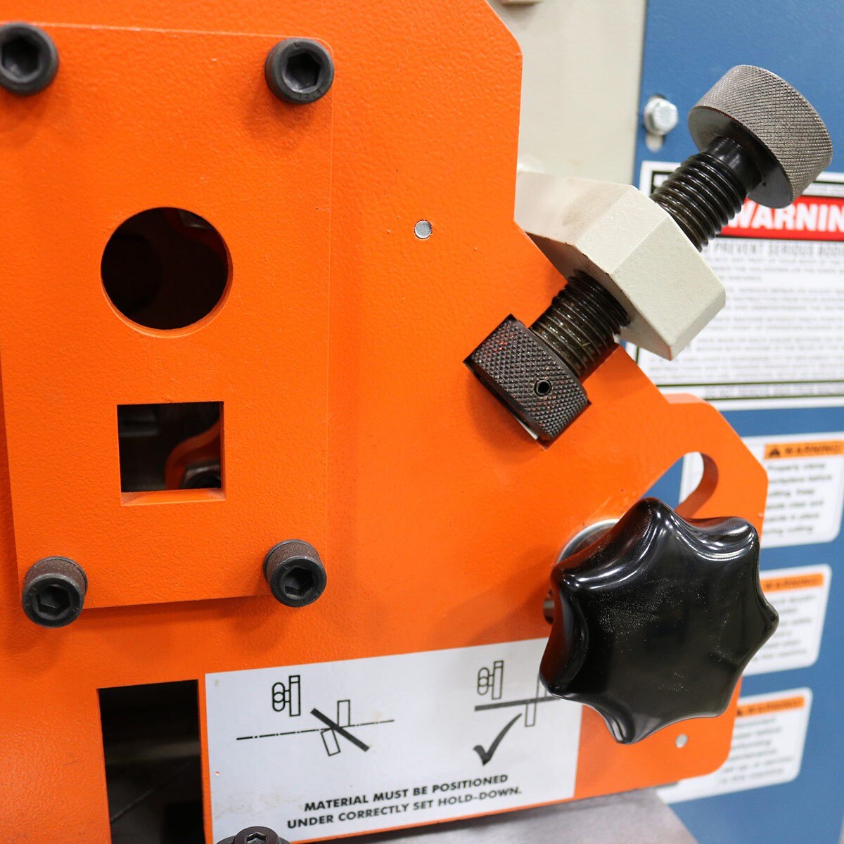 Baileigh Industrial BA9-1007757 4 Station Hydraulic Ironworker SW-443