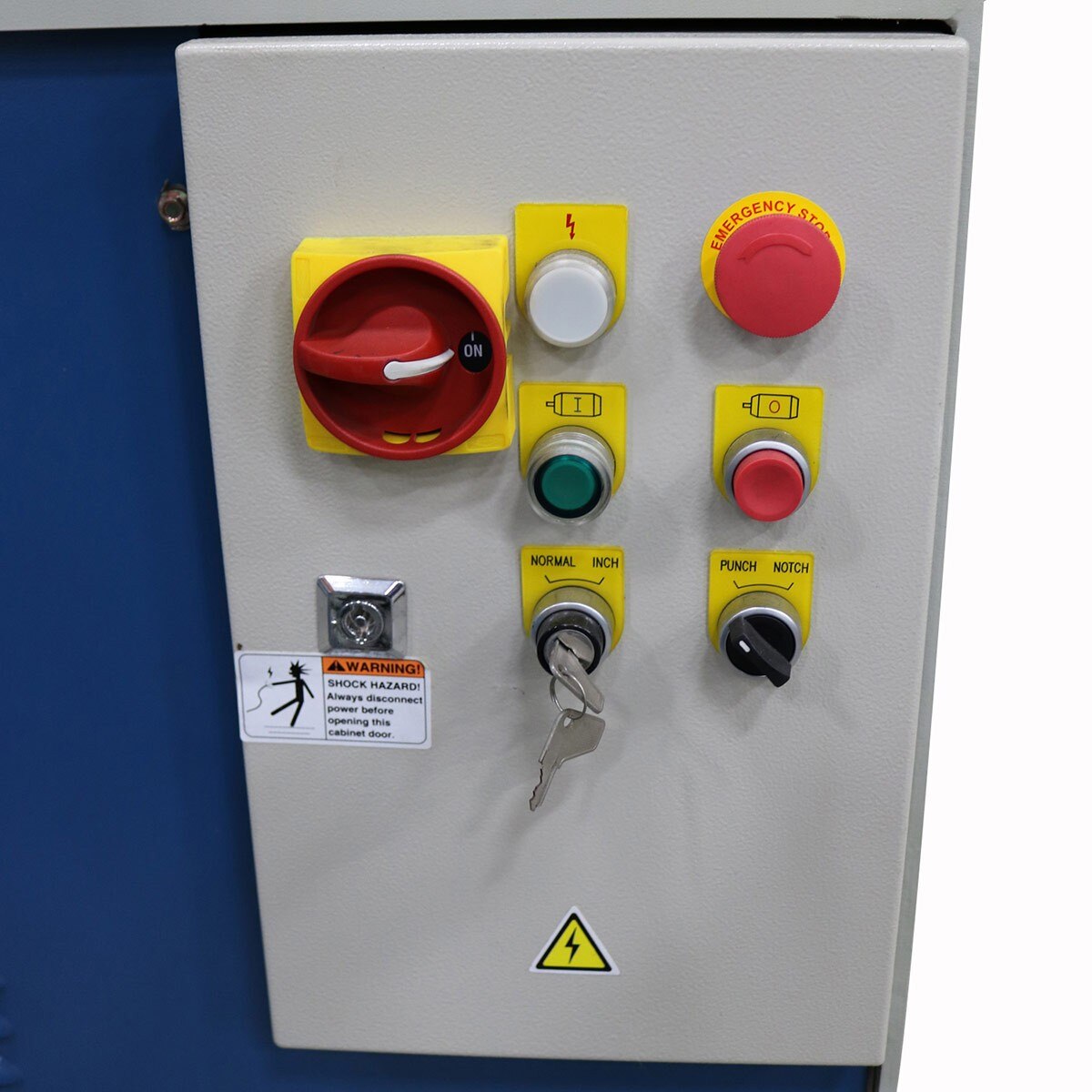 Baileigh Industrial BA9-1007757 4 Station Hydraulic Ironworker SW-443