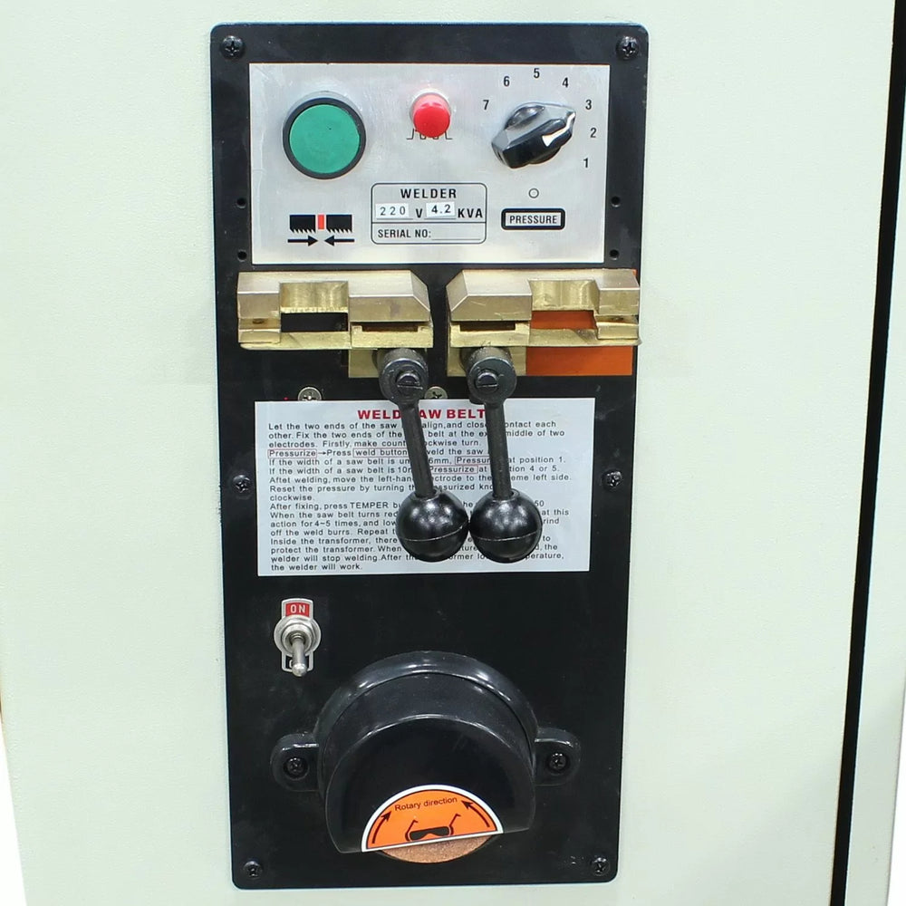 Control panel with buttons and switches on a white background