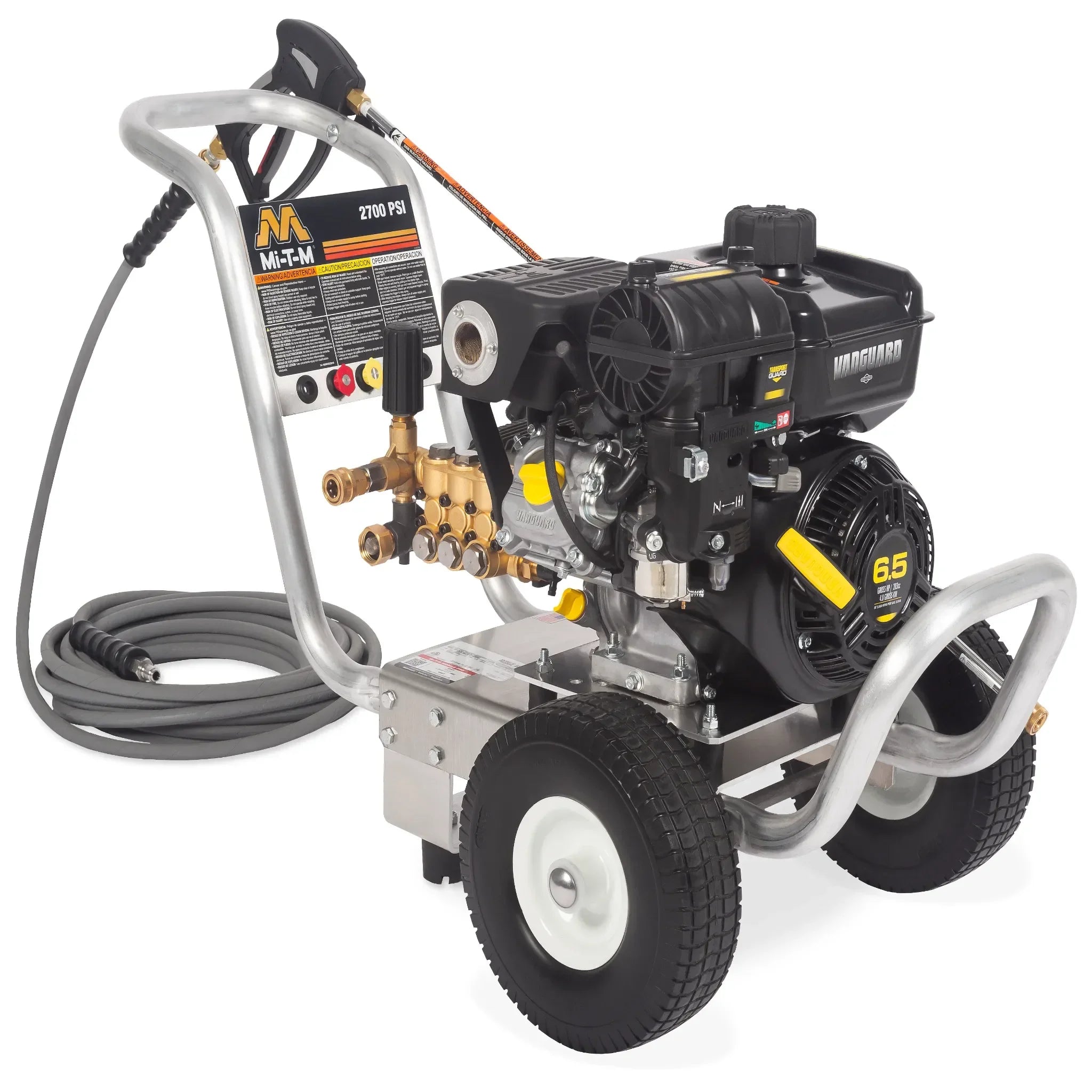 Mi-T-M CA Aluminum Series Gasoline Direct Drive - CA-2703-1MMV - Commercial Cleaning – Pressure Washer, 73 lbs