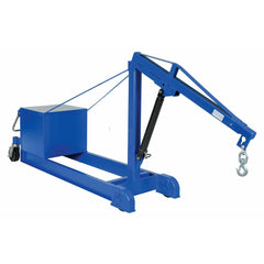 Vestil Steel Air Counter Balance Floor Crane 2000 Lb. Capacity Blue -CBFC-2000-AIR