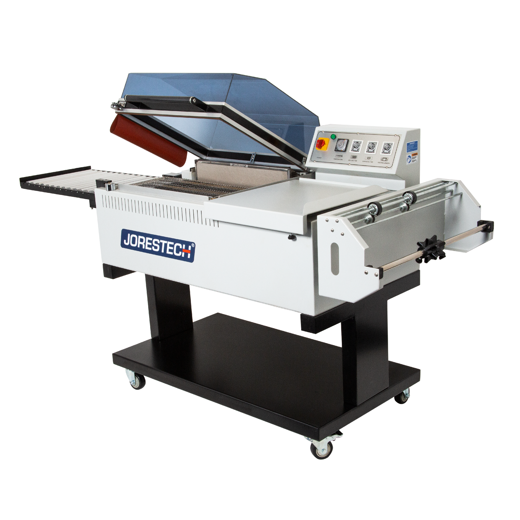 Jores Technologies Chamber Shrink Wrapping System Sealer All-in-One with Mesh Conveyor– 22” X 16”