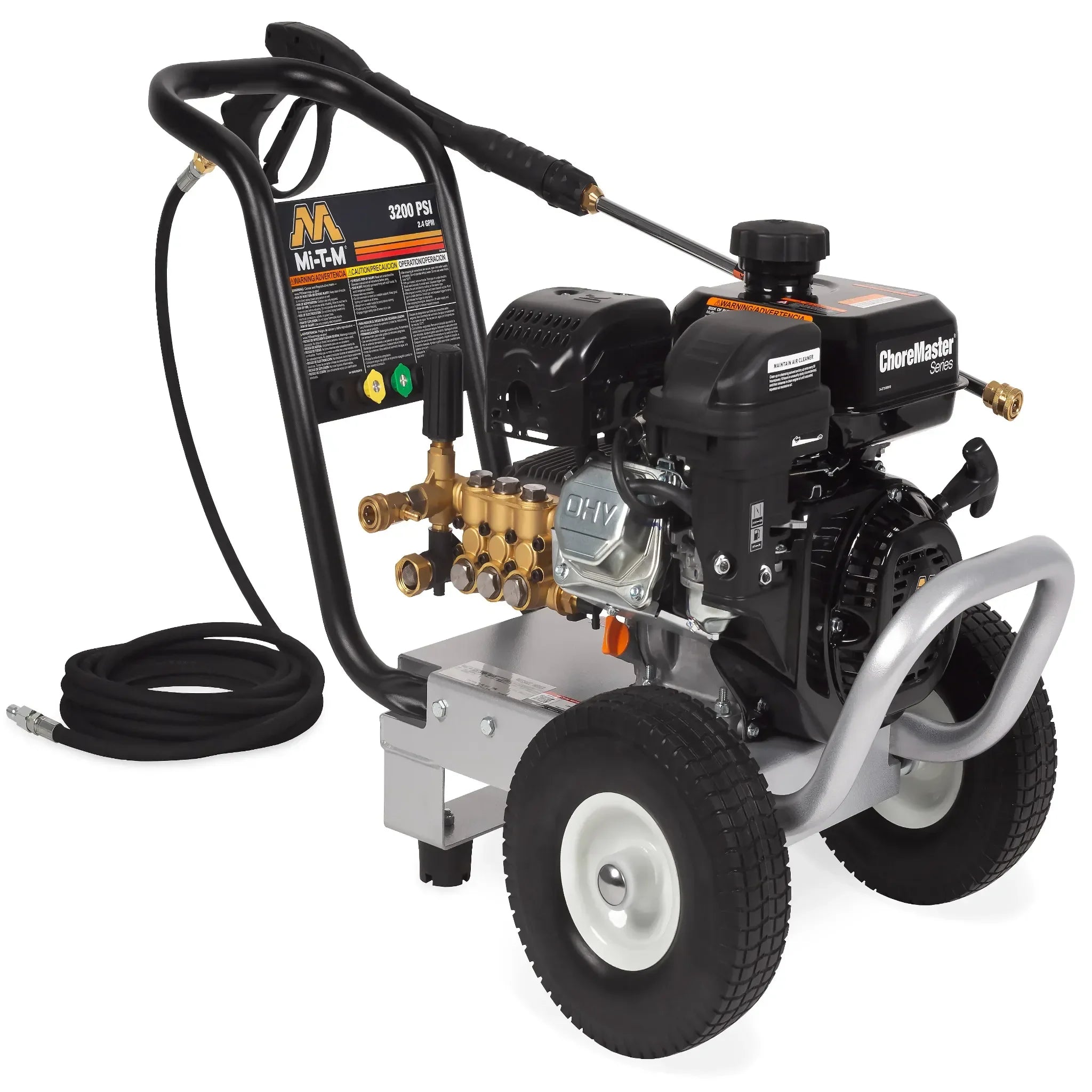 Mi-T-M ChoreMaster CM-3200-0MMB Gas Pressure Washer – 3200 PSI, 2.4 GPM, 212cc OHV