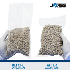 Jores Technologies Commercial Single Chamber Vacuum Sealer with Dual 20” Seal Bar