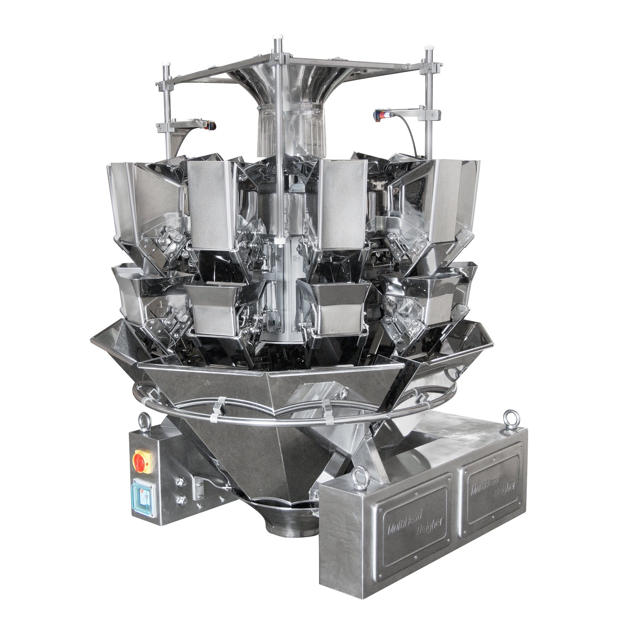 Jores Technologies Complete Vertical Form Fill and Seal (VFFS) Packaging System with 10-Head Radial Weigher