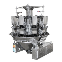 Jores Technologies Complete Vertical Form Fill and Seal (VFFS) Packaging System with 10-Head Radial Weigher