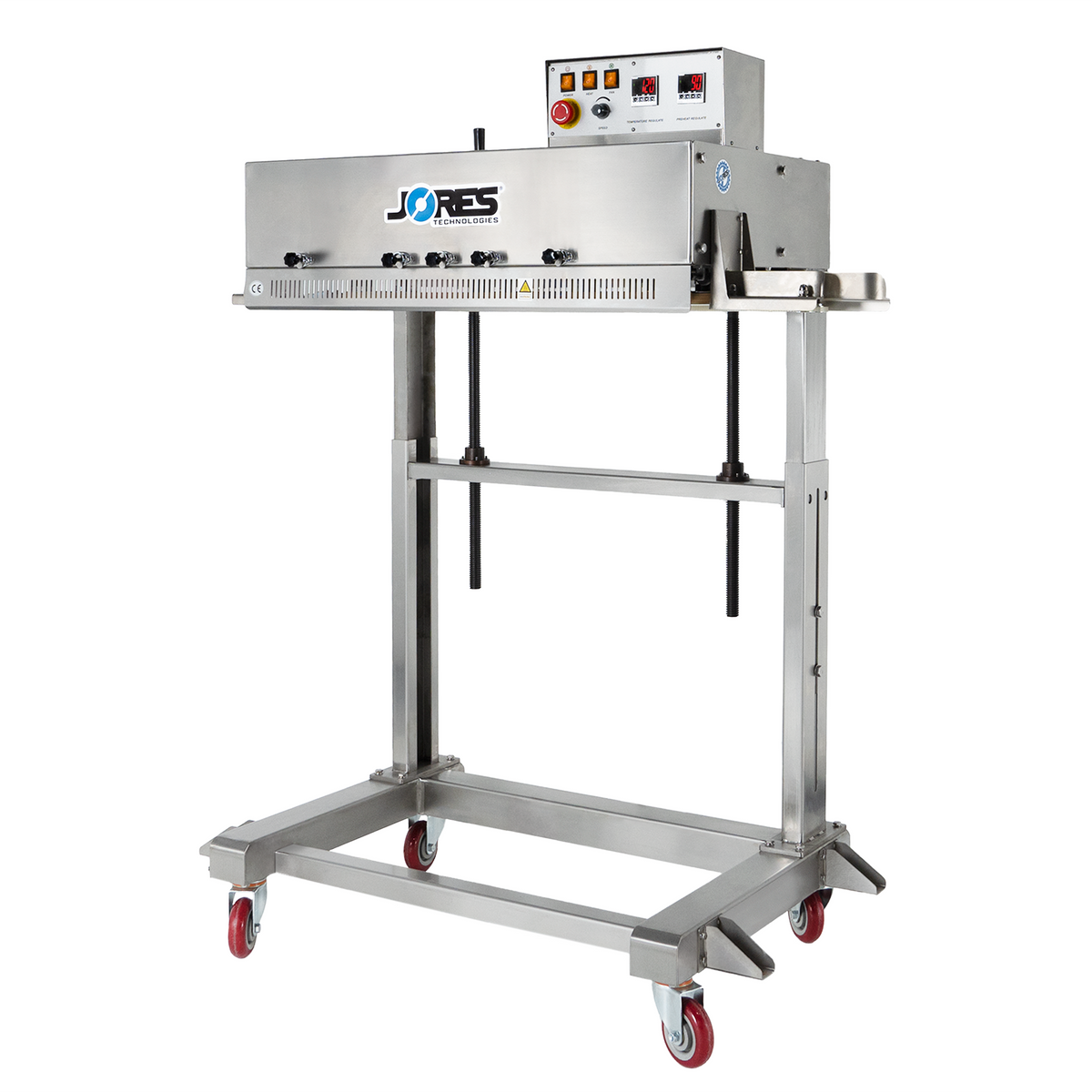 Jores Technologies Conveyorless Continuous Band Sealer for Variable Bag Heights