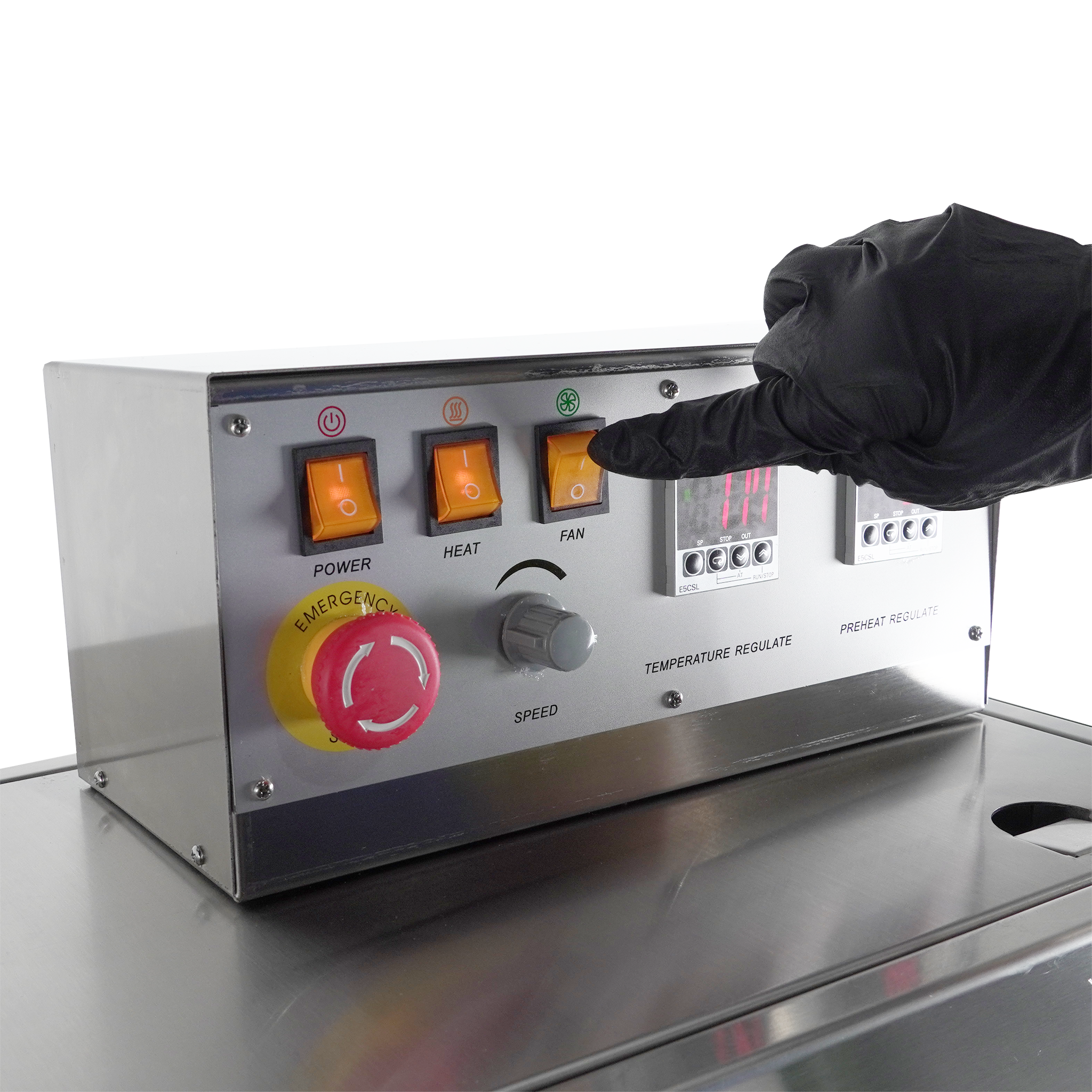 Jores Technologies Conveyorless Continuous Band Sealer for Variable Bag Heights