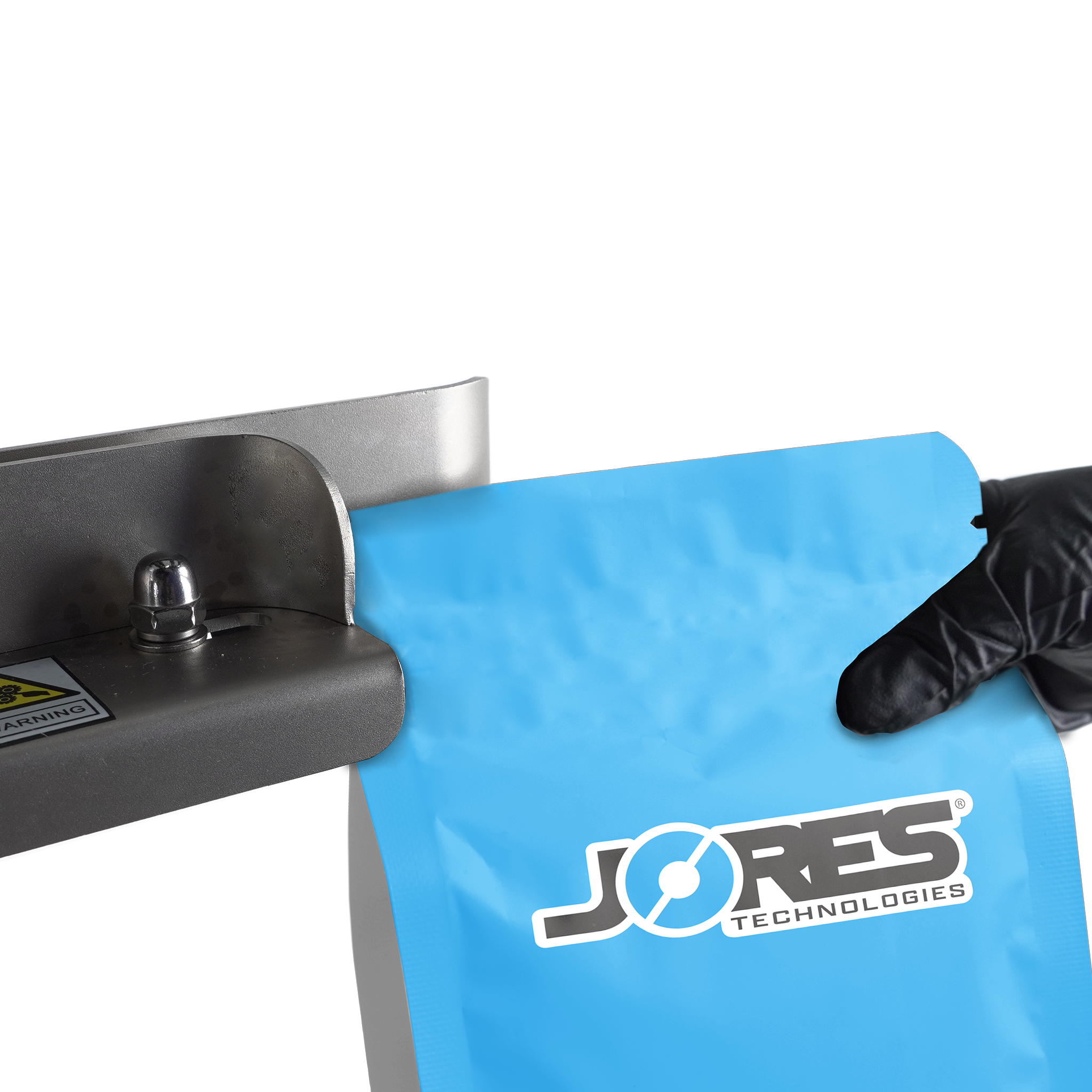Jores Technologies Conveyorless Continuous Band Sealer for Variable Bag Heights
