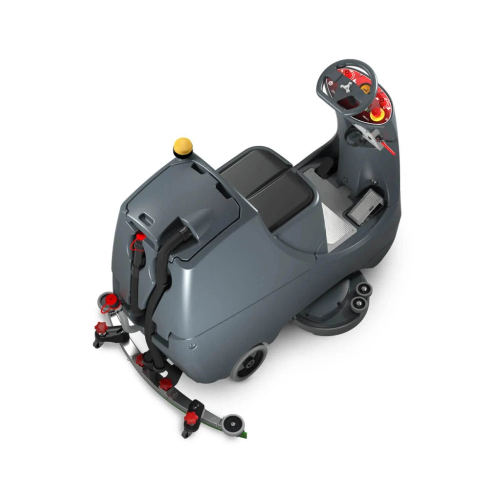NaceCare CRL 2128/100T 28″ Ride-On Scrubber – 2 NX1K Batteries - Machine Horizon