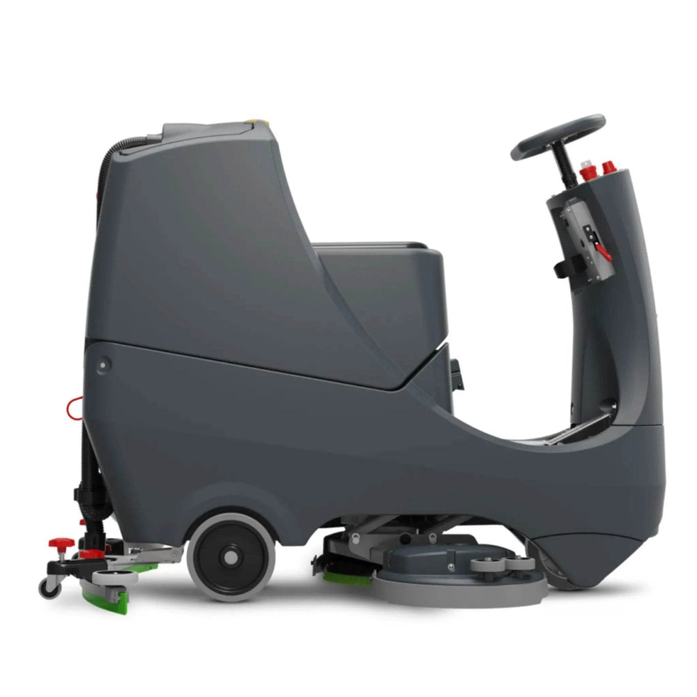 NaceCare CRL 2128/100T 28″ Ride-On Scrubber – 2 NX1K Batteries - Machine Horizon
