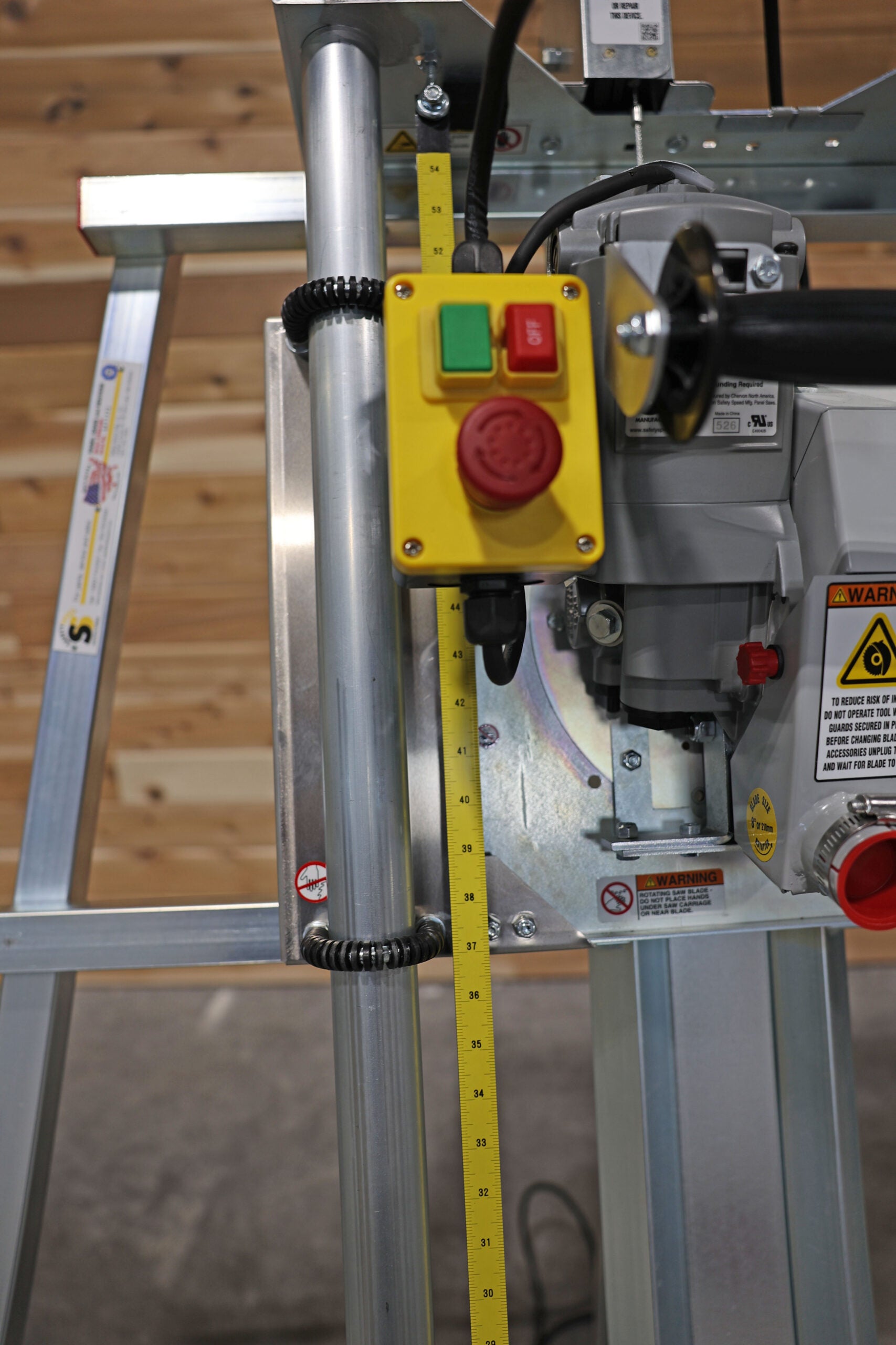 Safety Speed | Vertical Panel Saw with 50″ Cutting Height | 6480-20C4